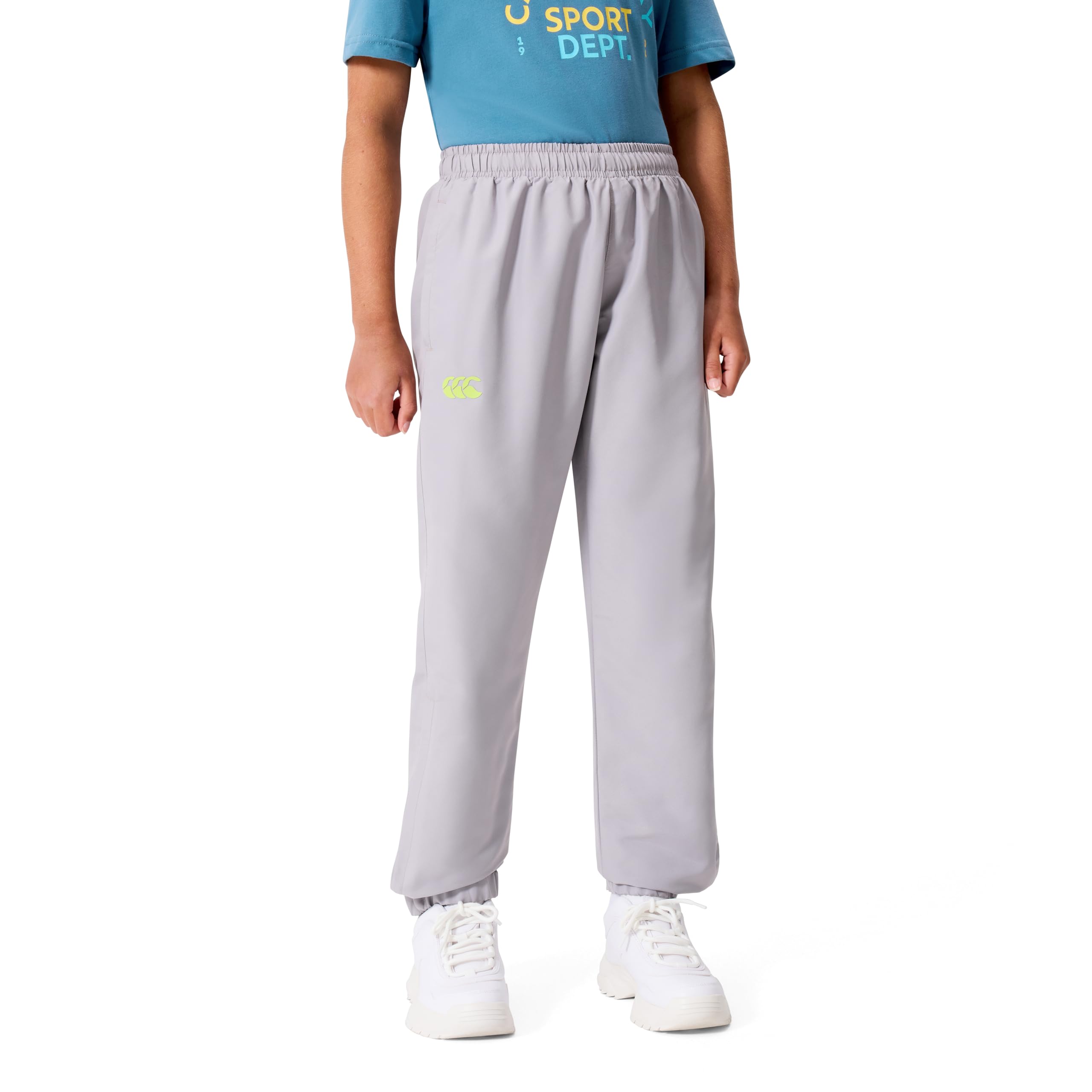 Canterbury Unisex Kids K Tempo+ Track Pant, Grey, 6