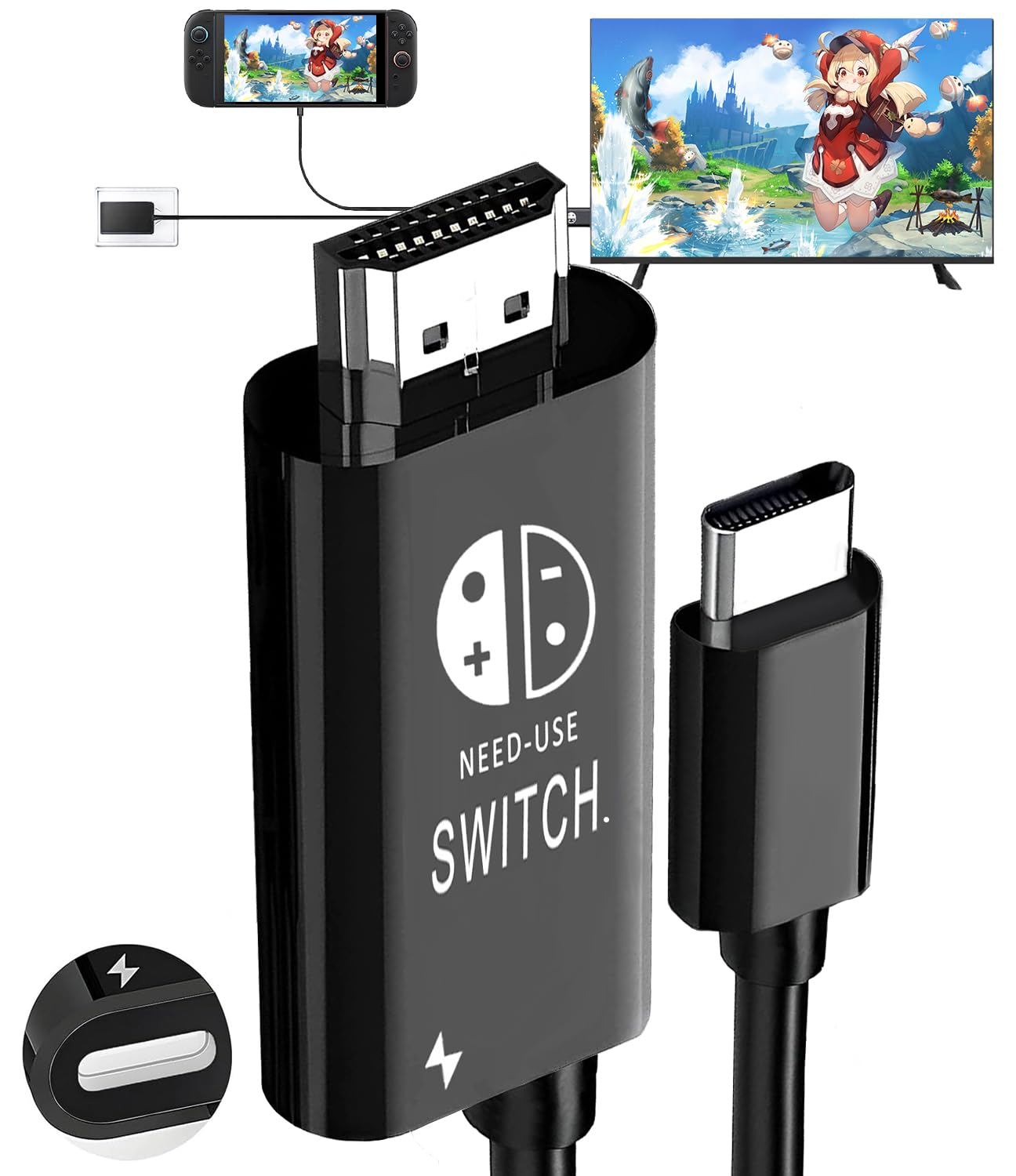 Amazon.co.jp: 「2026年新型」Switch 2 ドック 小型「Ver 22.5.0対応