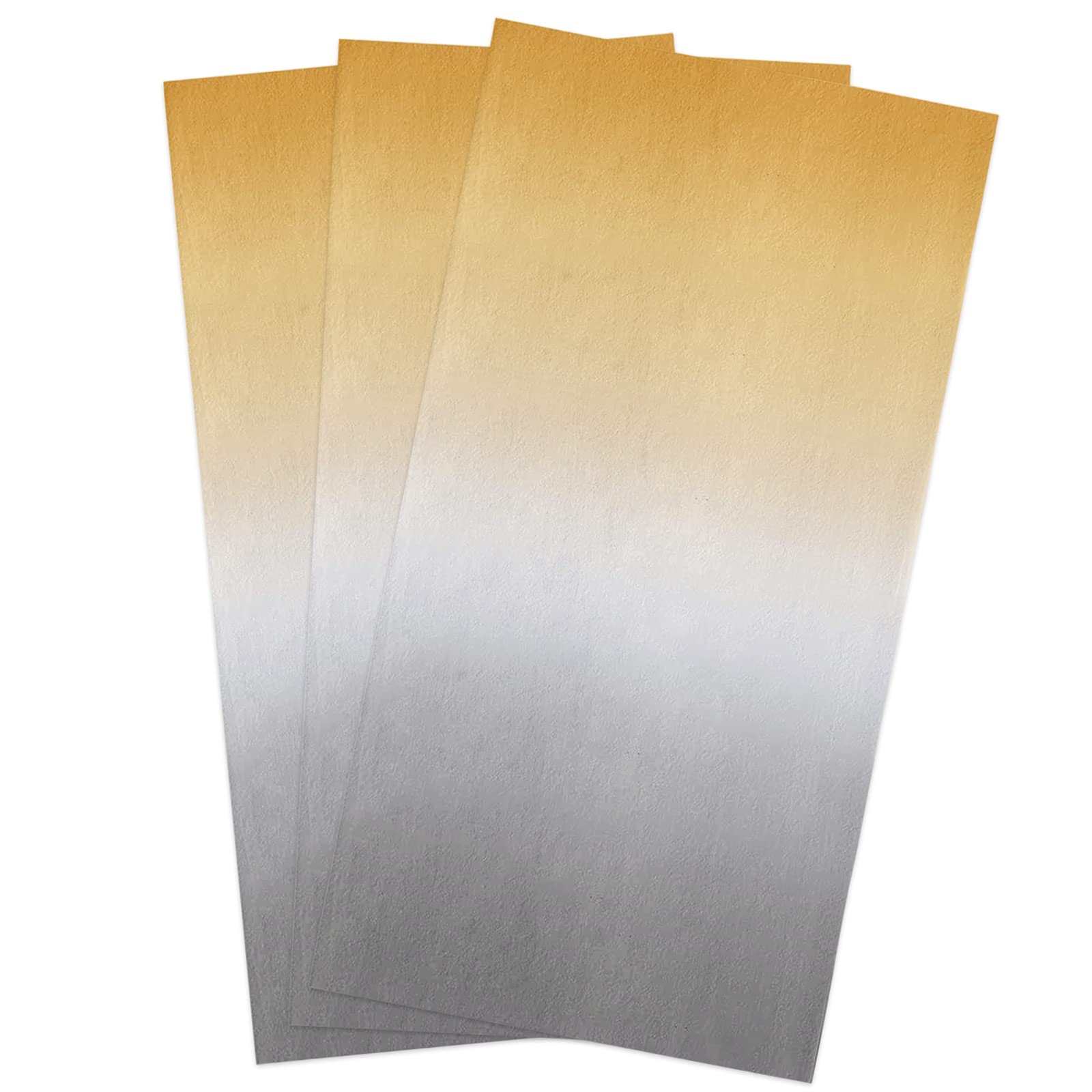 Yellow Grey Kitchen Towels,Yellow Grey Ombre 16x28 Inches Soft Kitchen Dish Cloth,Cotton Tea Towels/Bar Towels/Hand Towels,(3 Pack)