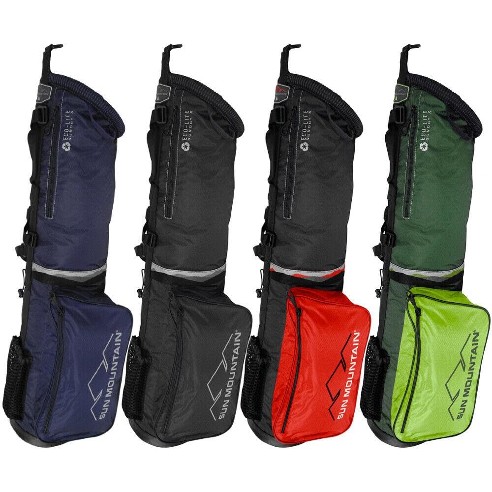 Sun Mountain Eco lIte Sunday Bag (Black)