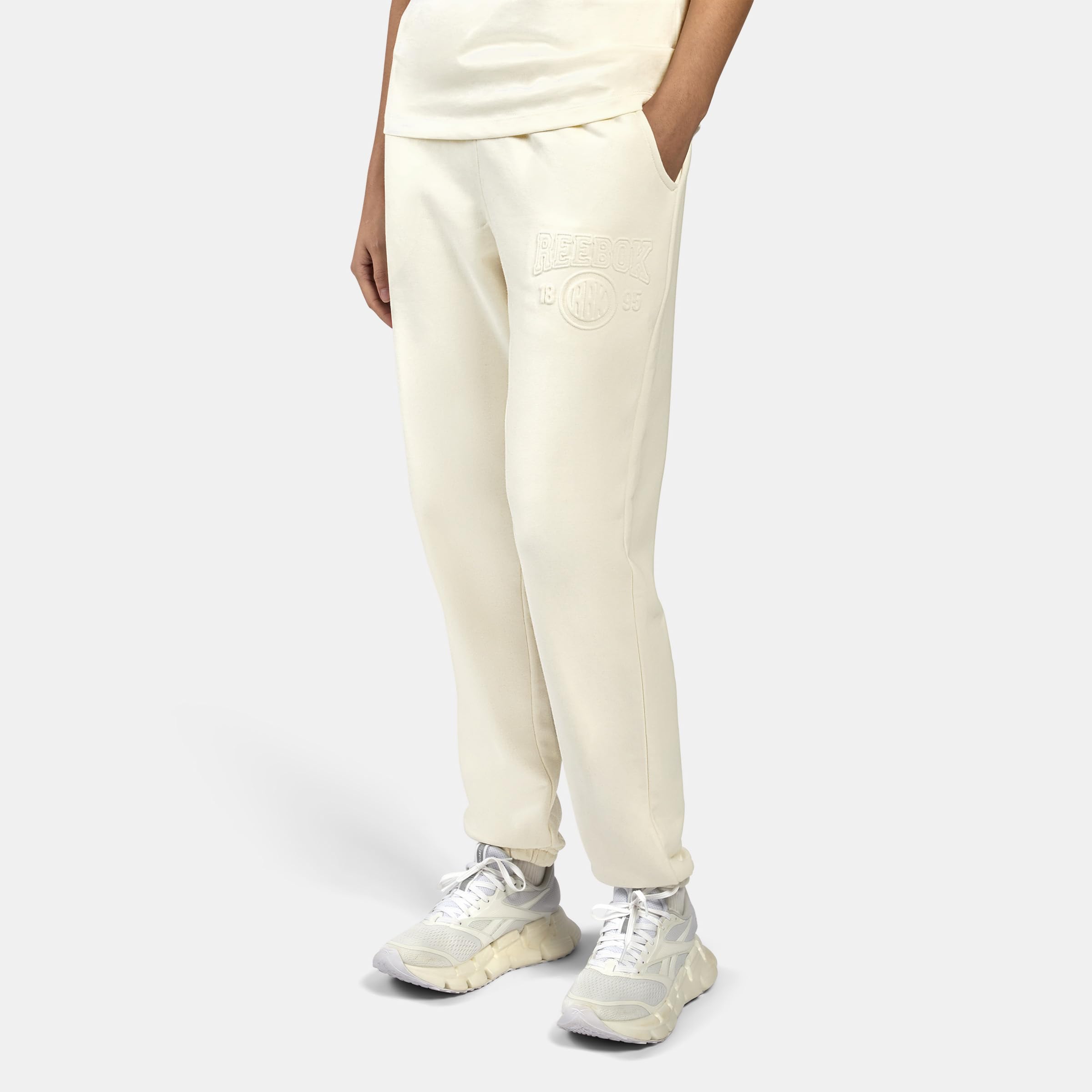 Reebok Embossed Edge Pants Off-White
