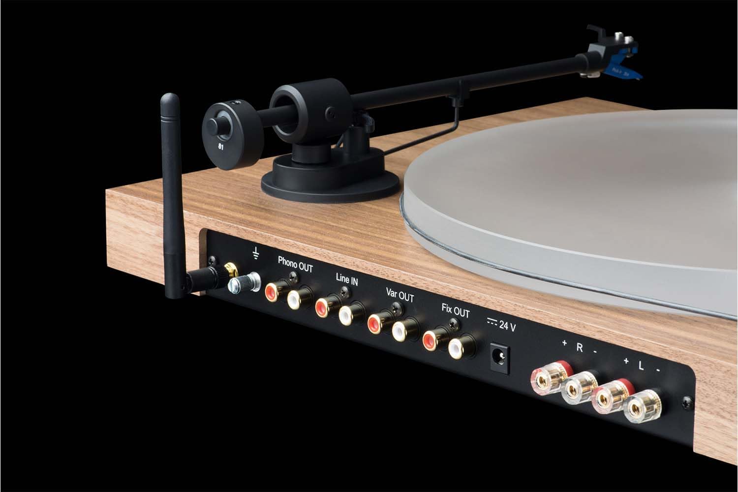 Pro-Ject Jukebox S2 + Speaker Box 5 S2 Set Record Player System - Walnut