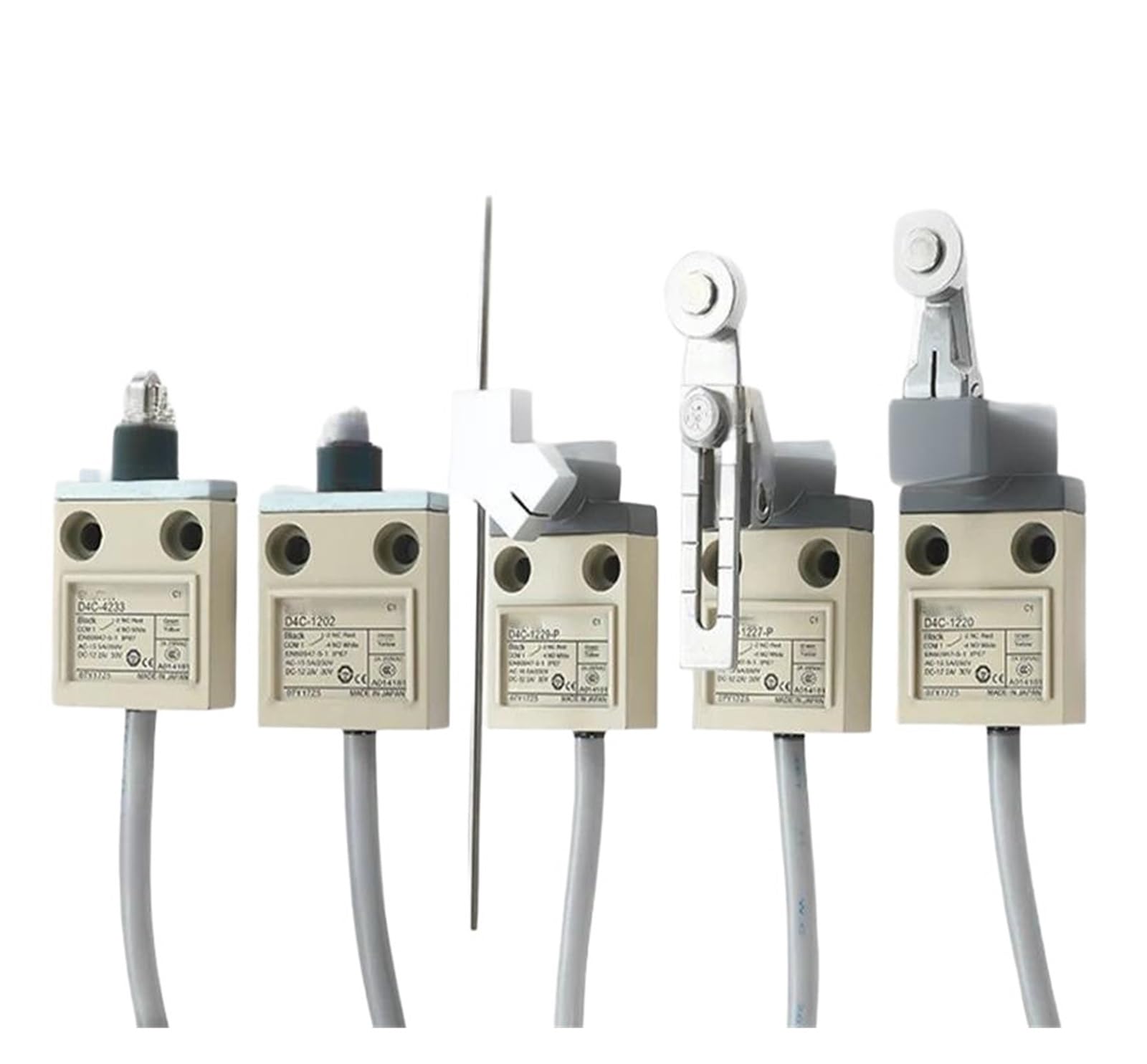 Zvqysgiw One Color 1Pcs Travel Limit Switch D4c-1201 D4c-1202 D4c-1203 D4c-1220 D4c-1220-P D4c-1227-P D4c-1229-P D4c-1232 D4c-1250(D4c-1220-P)