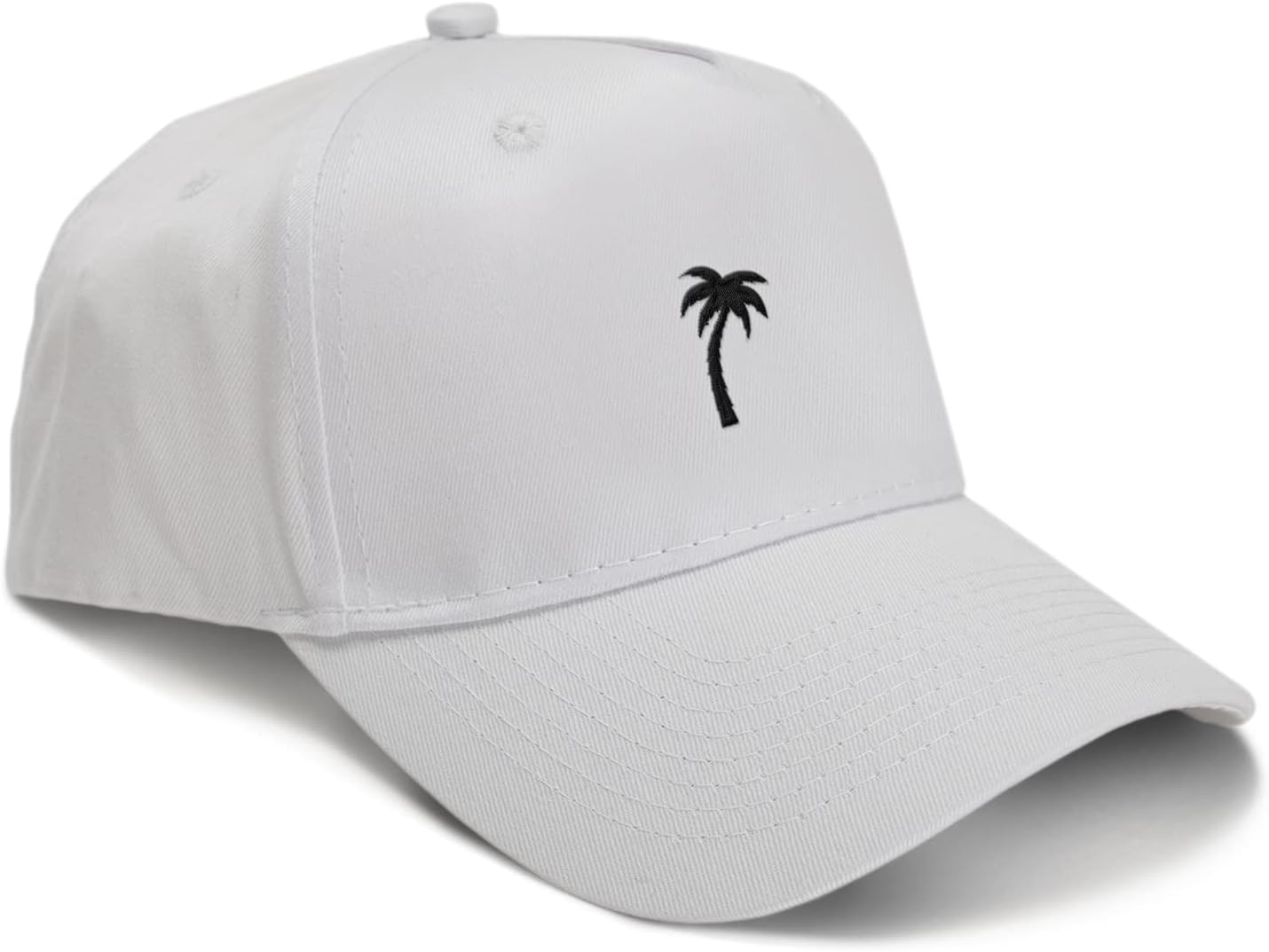 GotPrint Unisex Palm Tree Embroidered Baseball Cap, Adjustable Strap Backing, 100% Washed Cotton, Superlite Relaxed Fit Hat