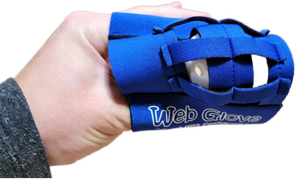 MaxBP WebGlove Training Glove for Baseball & Softball, Kids Adults Teens
