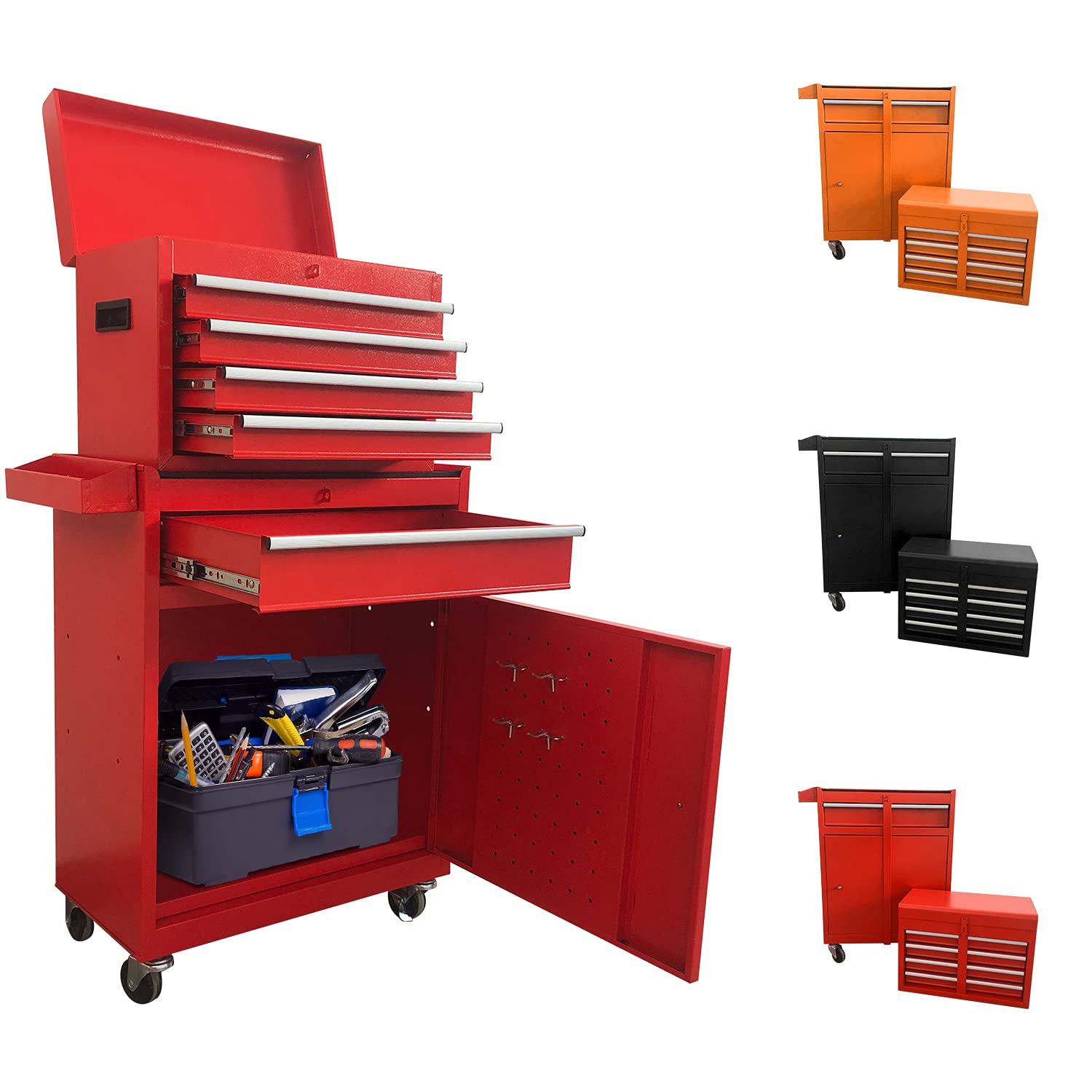 Buy 5Drawer Rolling Tool Chest, High Capacity Tool Storage 2
