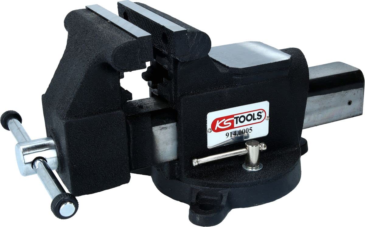 KS Tools 914.0005 Tornillo de banco paralelo 5"