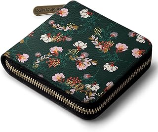 Women's Zip Wallet | Made with Vegan Leather Material | Carefully Handcrafted | Holds up to 8 Cards | Slim and Easy to Fit in Pocket | Coin Pocket with Button Closure - 64% OFF Deal at ₹719 on Amazon | Valzo