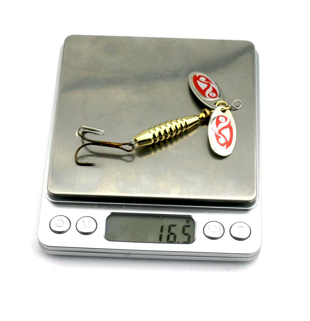 Esca da pesca con cucchiaio in metallo 6pc 60/80g Esche da
