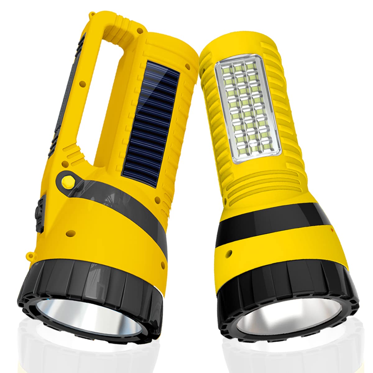 Pick Ur Needs Solar Rechargeable Emergency Long Range Search Torch Light(75 Watts + 24 SMD Yellow) (B09TPYX9BK) Amazon Price History, Amazon Price Tracker