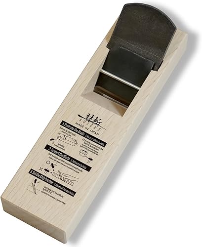 SUIZAN Kanna - Cepilladora de madera japonesa de 2.4 pulgadas, herramientas profesionales para trabajar la madera