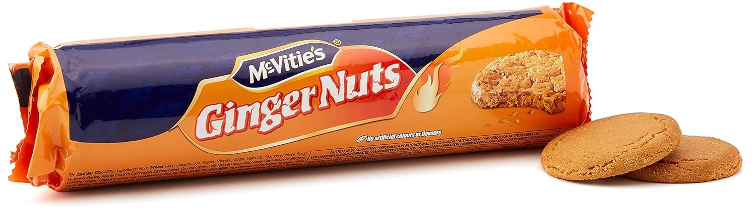 Mcvities Ginger Nut 250g 4 Pack by McVities