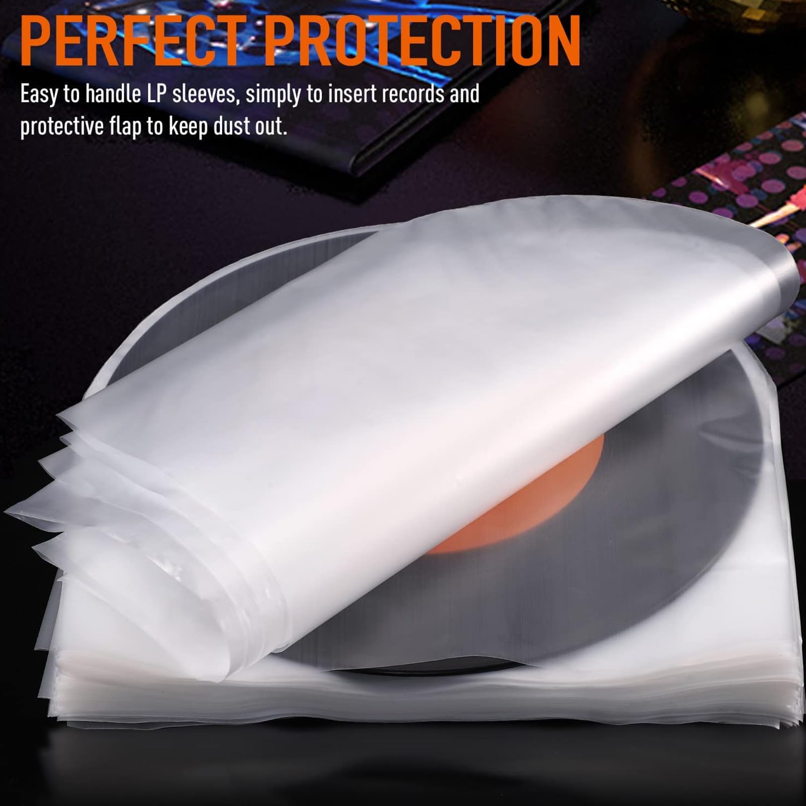 Pochette Antistatique Vinyle Flight Case Vinyle 50 Pochettes - Main Image