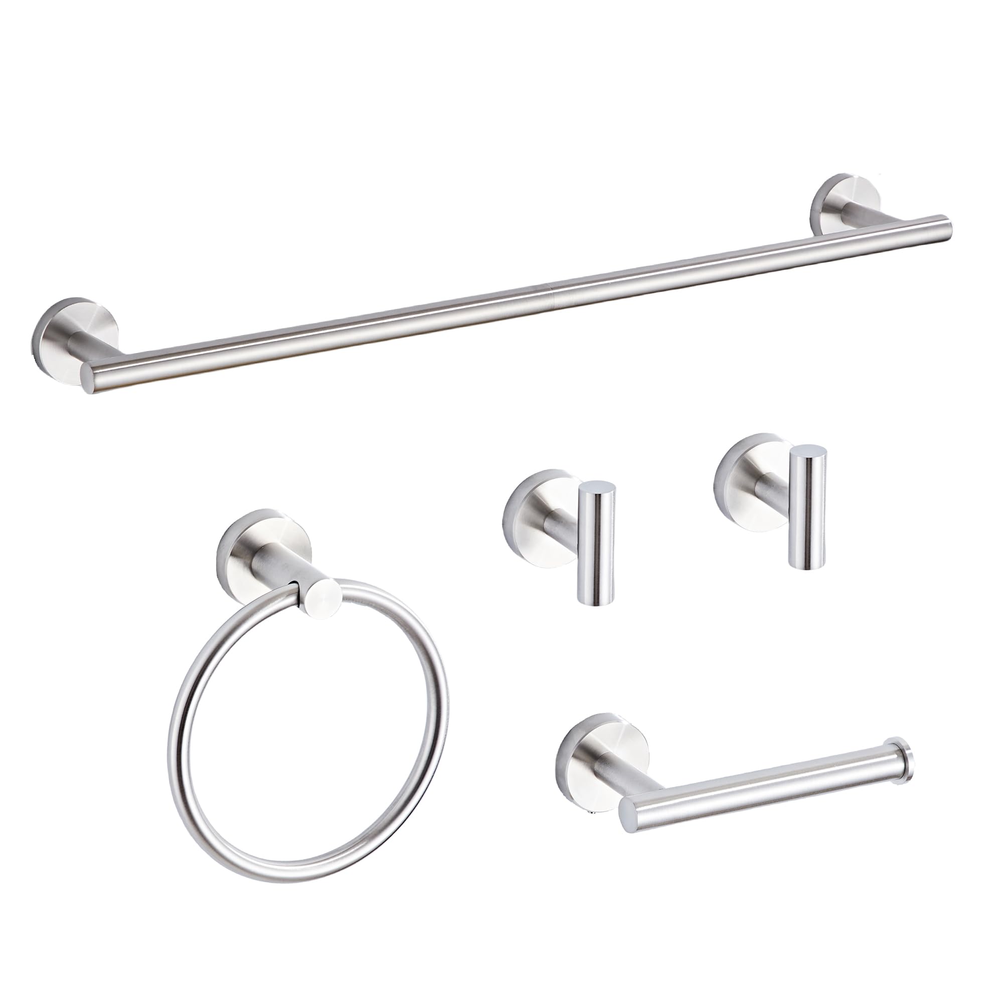 KUUBTH Brushed Nickel 5-Piece Set