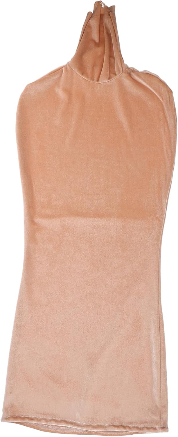 5pcs Dress Form Mannequin Cover Model Half Body Velour Female Mannequin Upper Body Cover