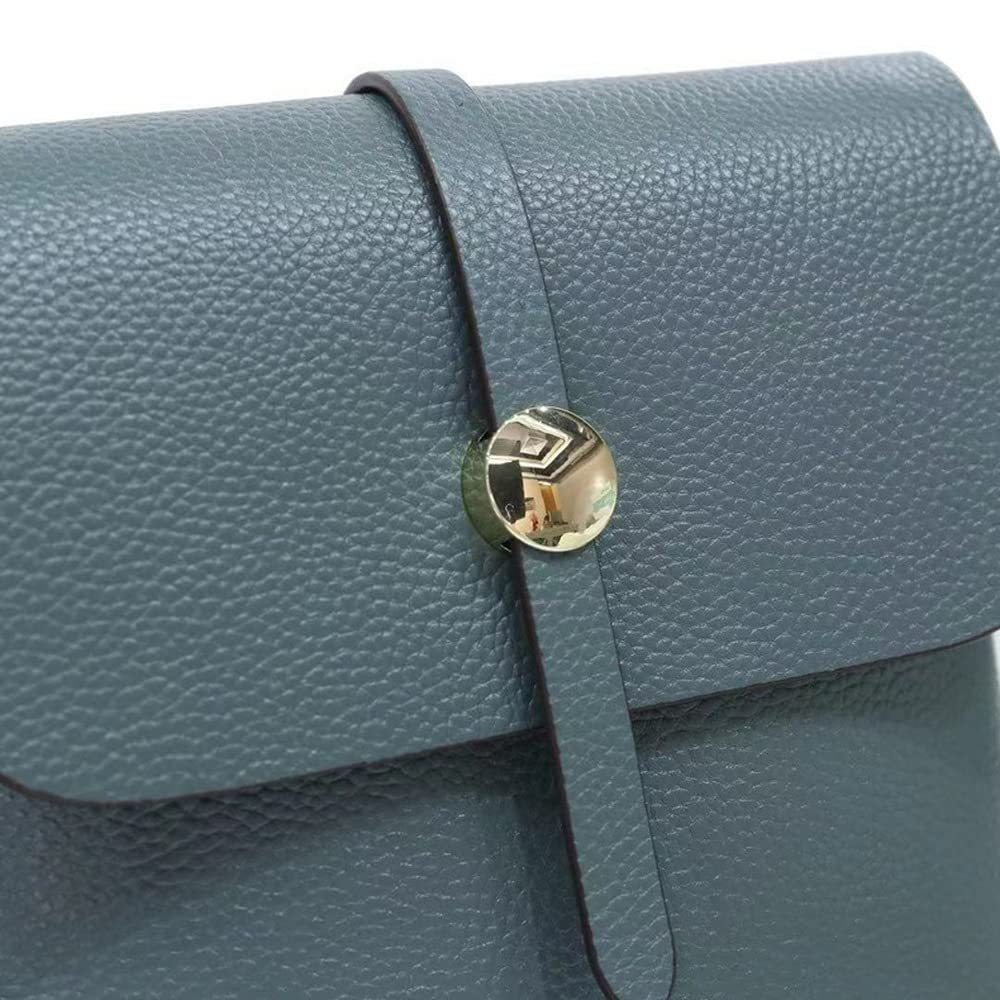 Prawdziwa skóra torby wiaderkowe damskie torebki na ramię retro torebki na co dzień torebka do pracy torby crossbody, Czerwony, Medium