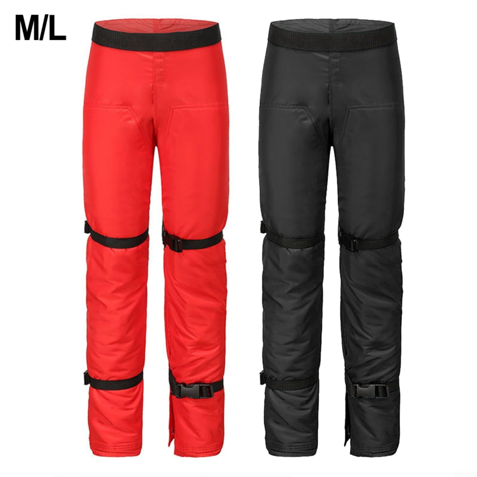 Delantal protector para motosierra, poliéster 1000D, seguridad con cinturón ajustable, para hombres y mujeres, trabajo de tala, color negro