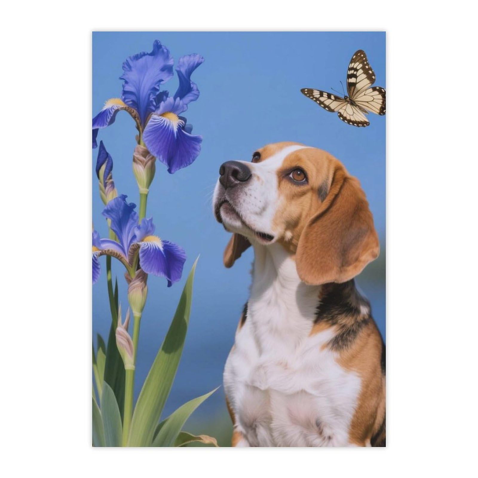 Stickers Beagles imperméables haute résistance pour habiller vos gourdes