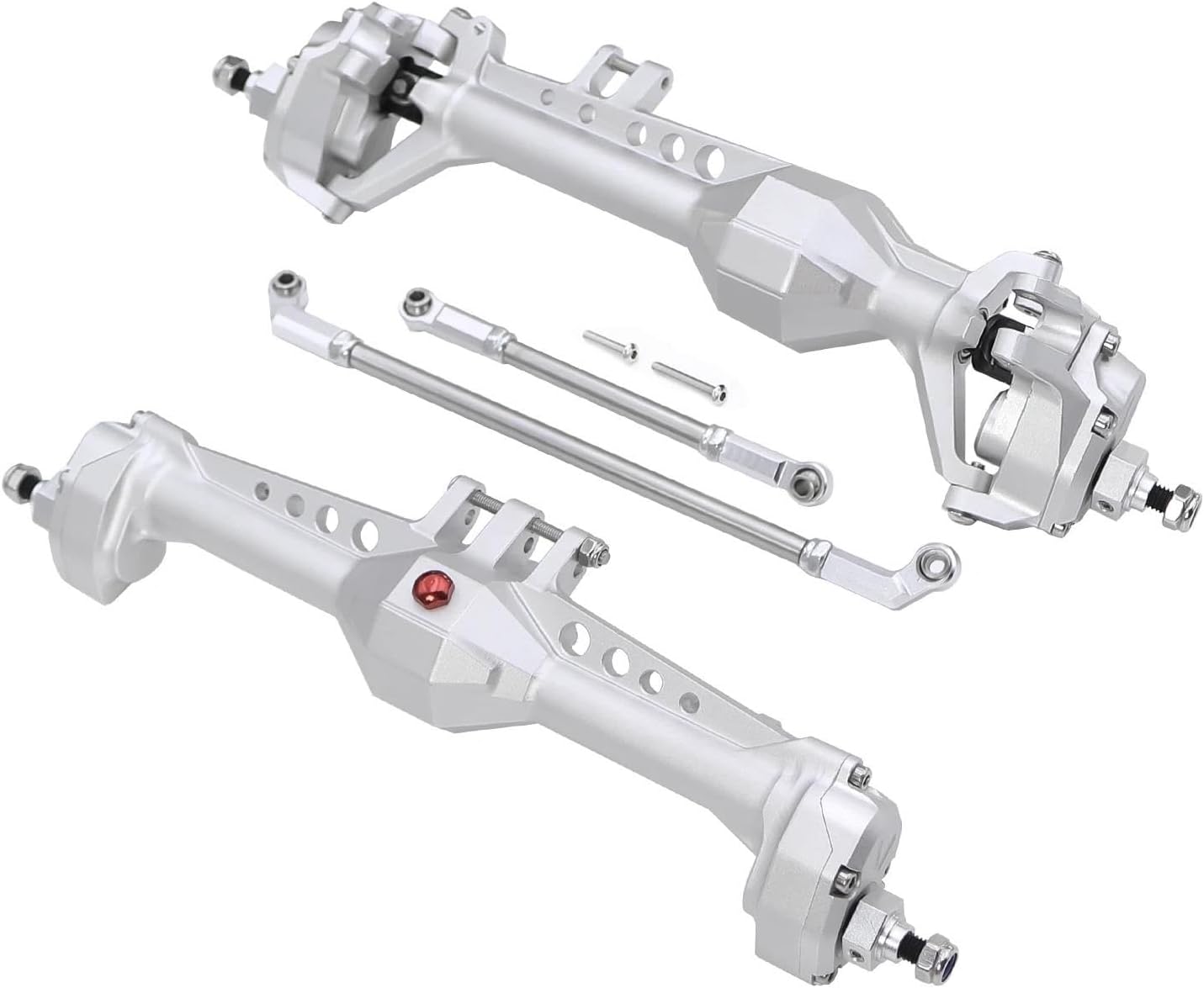 RC Achsenset Metall - Komplettset Für 1/10 RC Auto HG P407 ASS-02 Kompatibel