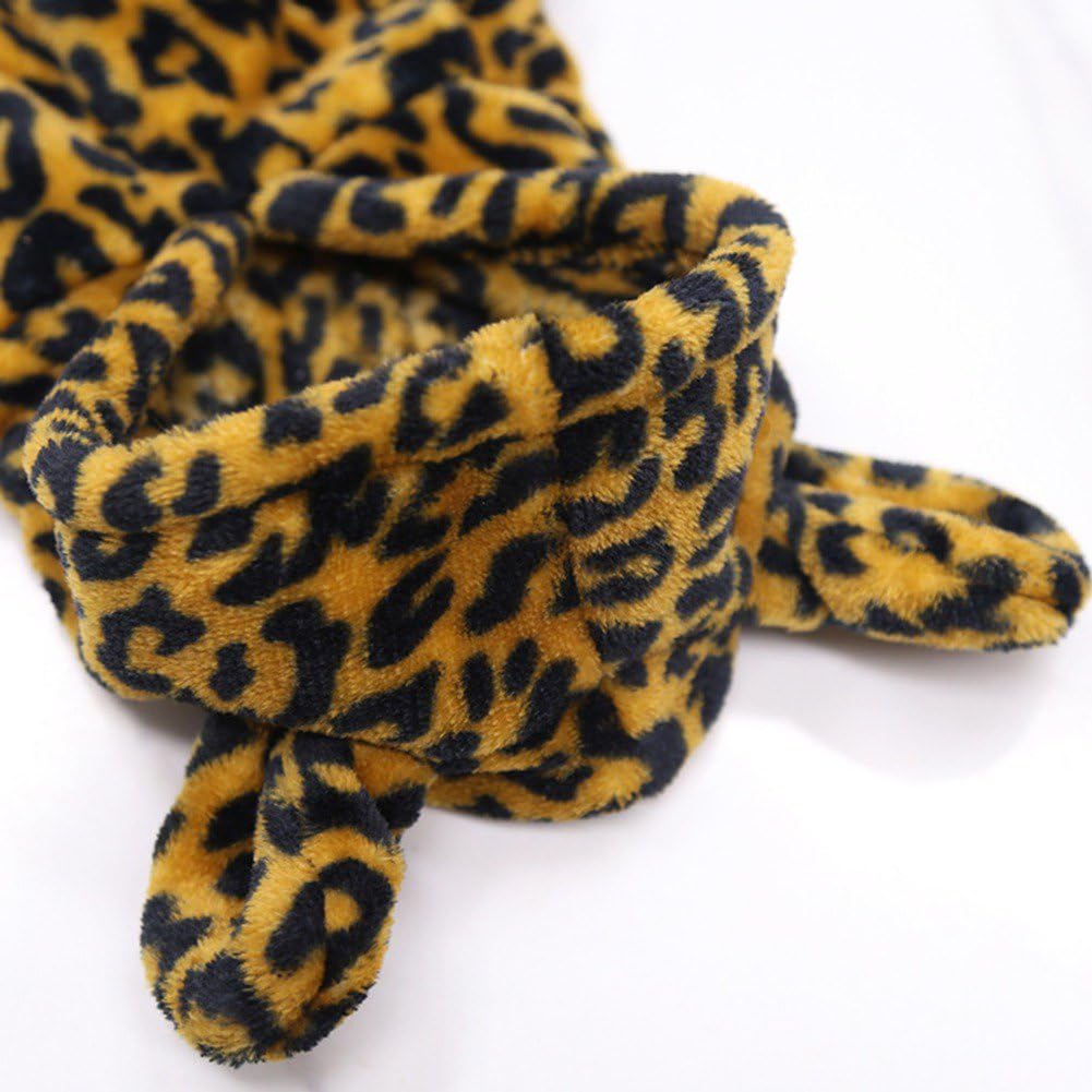Leopard Animal Dog Costume X-Small Dress Up Puppy Outfit Funny Cute Pet Suit Big Cat Cloak Clothes Scary Fun Novelty Gift - Image 4