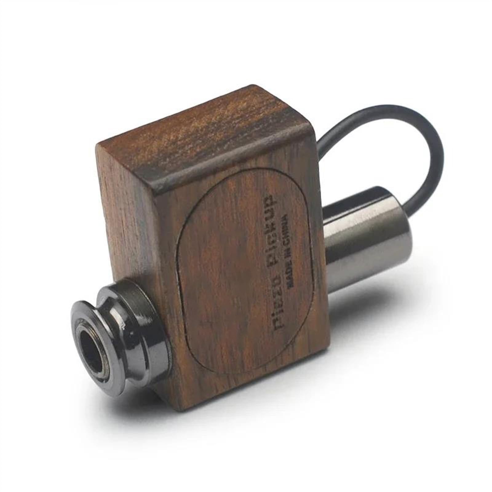 Trasduttore A Clip Per Chitarra Acustica/classica Con Custodia In Legno E Jack 6,35 Per Ukulele/kalimba/mandolino Pickup professionale per chitarra acustica(Clip pickup)