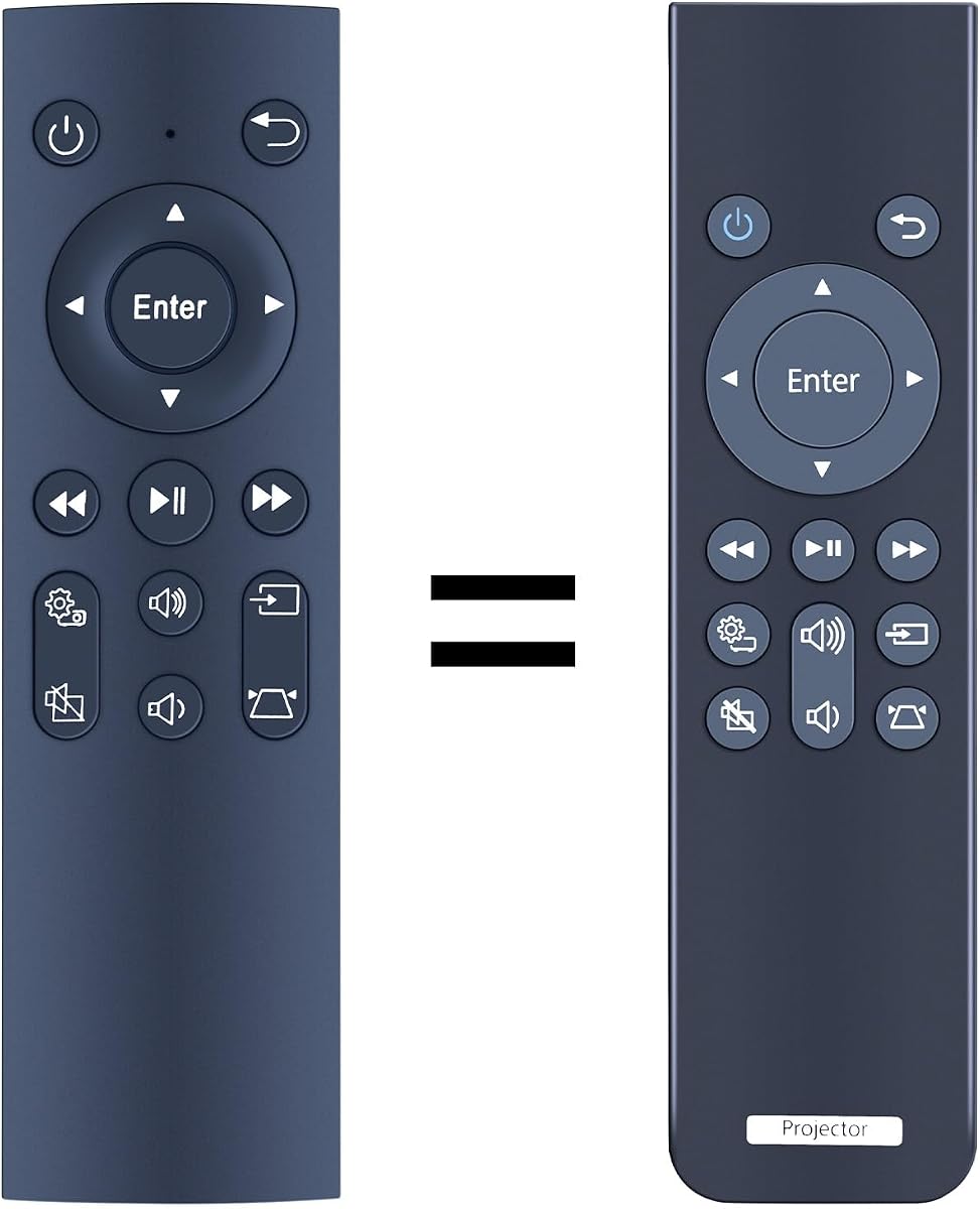 PZL New Replacement Remote Control for EPSON Projector EF11 EF100 2208327 W75