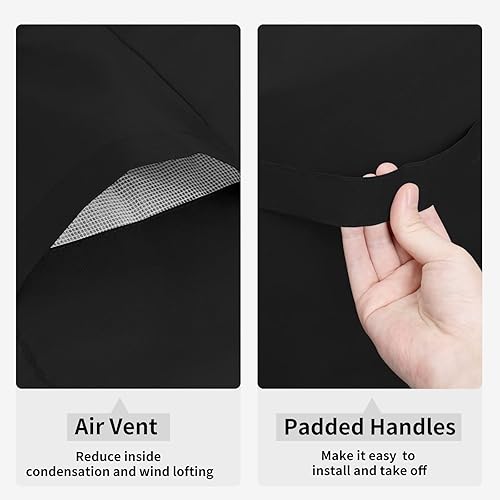 Miniatura 5 de Easy-Going Funda impermeable para sofá de patio, resistente a los rayos UV, funda de sofá biplaza para exteriores, resistente a la intemperie, con