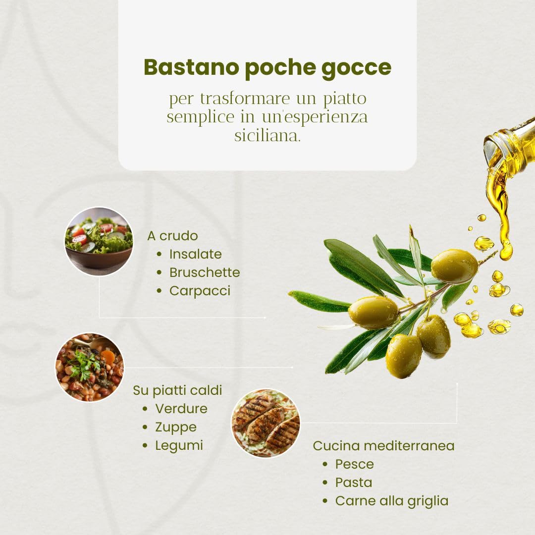 Olio Extravergine di Oliva 100 ml – Mini Bottiglia – Bomboniere e Regali Aziendali – Essensily (6 Pezzi)