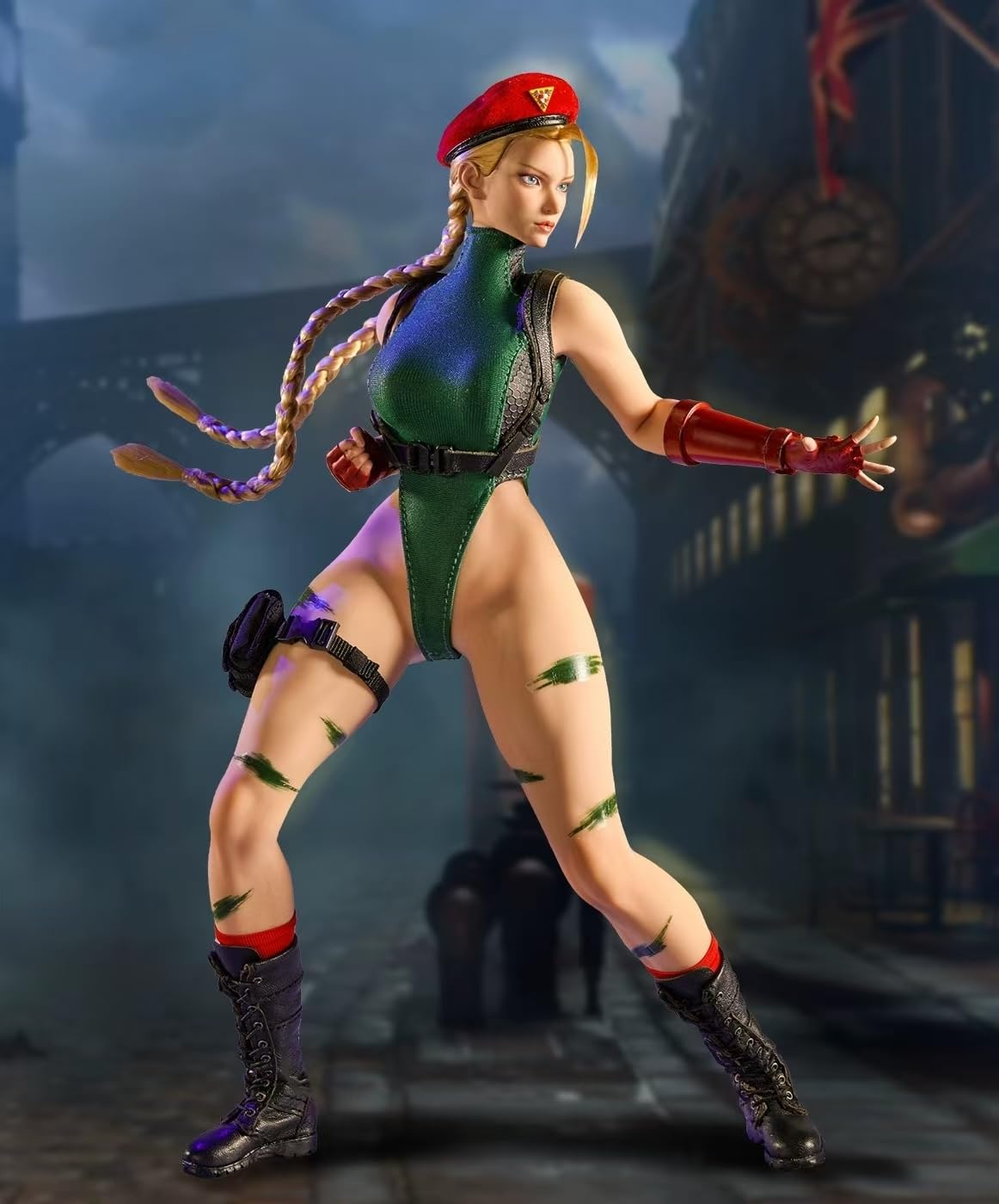 Amazon.co.jp: 女格闘家シリーズBeeキャミィ1/6スケール可動フィギュア