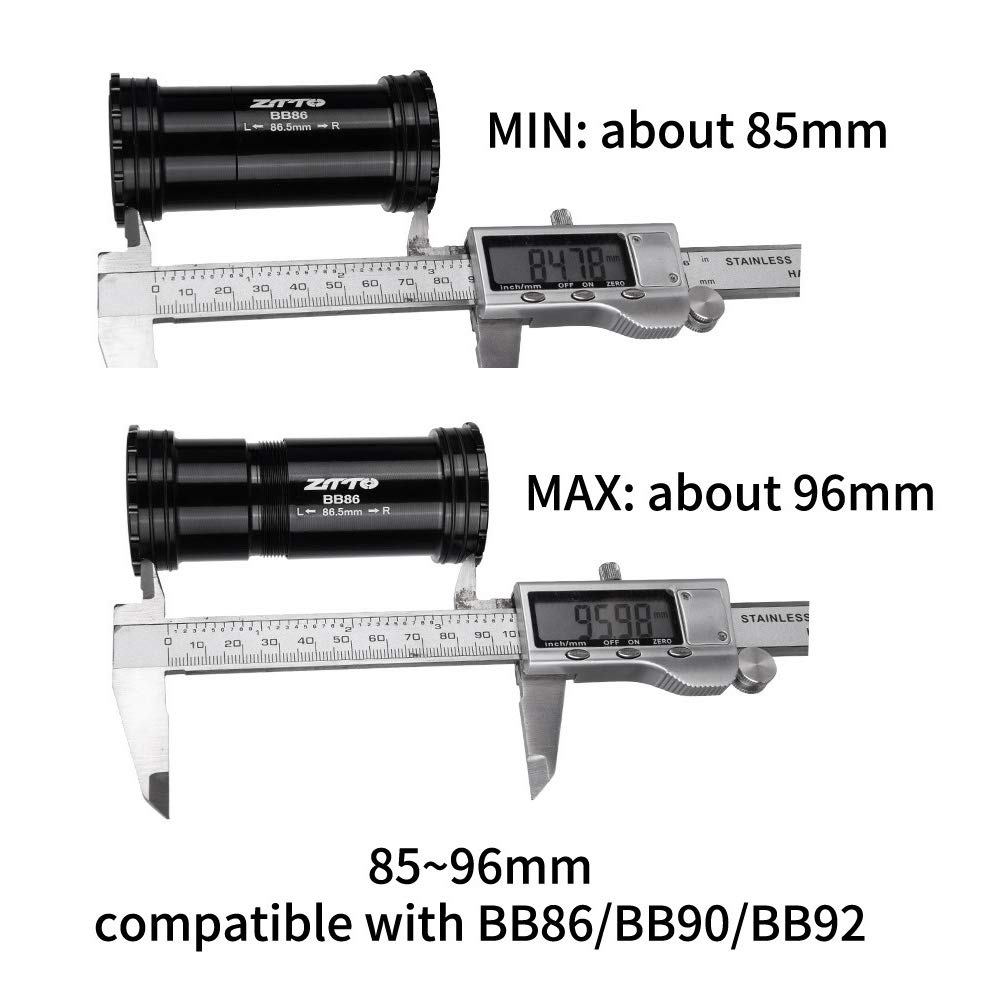 Movimento Centrale Perno Quadro Staffe di Fondo Press Fit for Le Parti della Bici da Montagna Road 24mm CrankSet 22mm Catenet