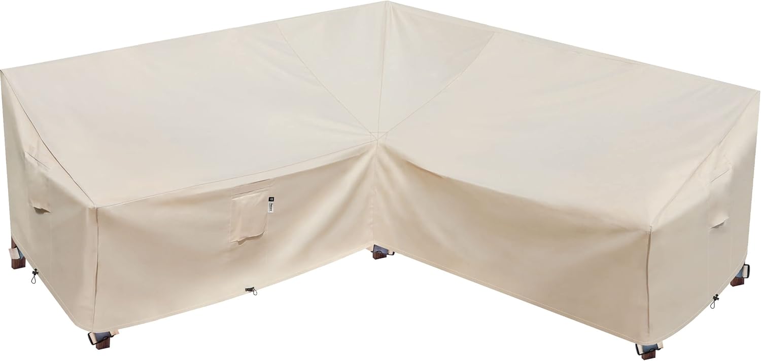 Flexiyard Outdoor Sectional Cover, Heavy Duty Patio