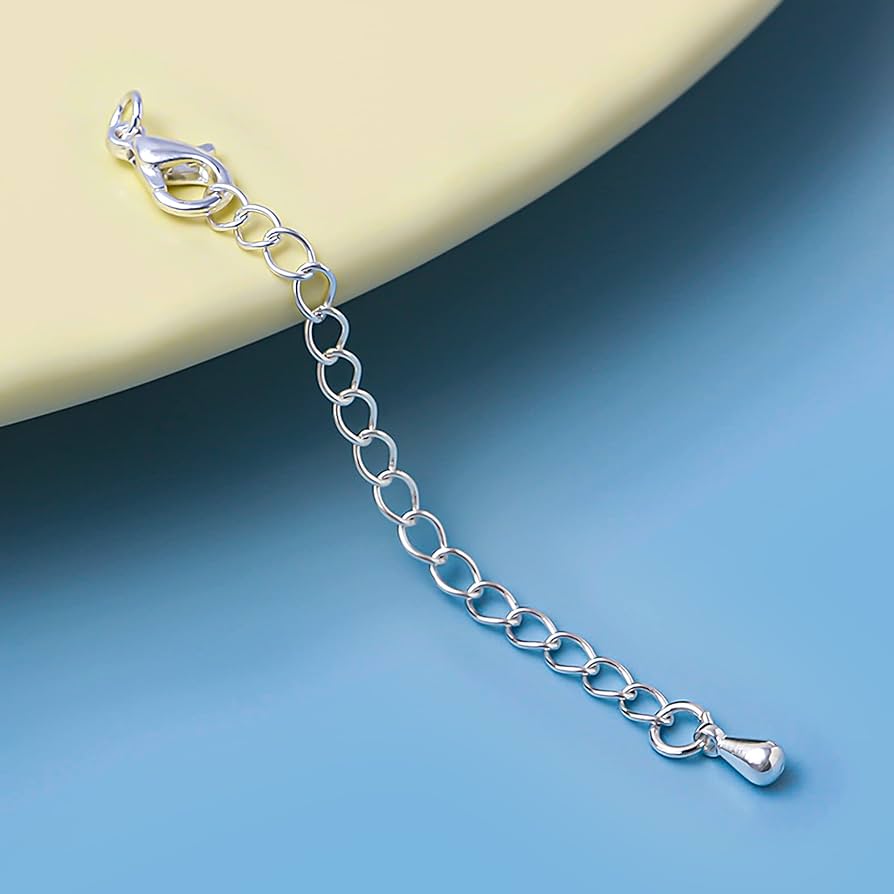 Pulseras De Acero Inoxidable Mujer Extensores Para Collares Y