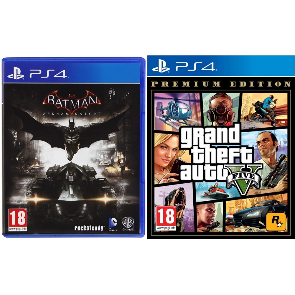 Batman Arkham Knight (PS4)+Grand Theft Auto V - Premium Edition (PS4)