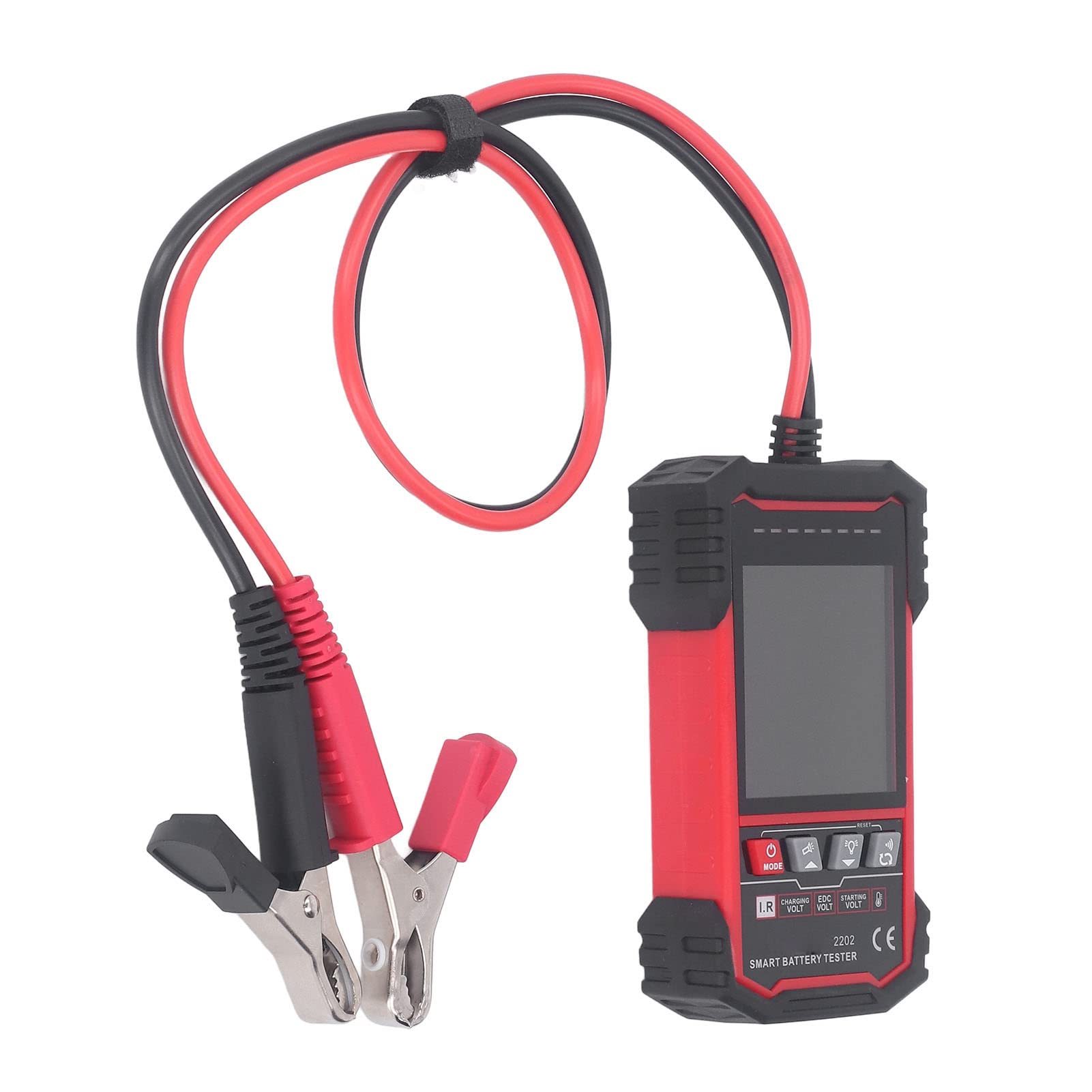 Tester multifunzione per batterie con ampio schermo per batterie da 12 V-24 V, ideale per la ricerca scientifica e la produzione