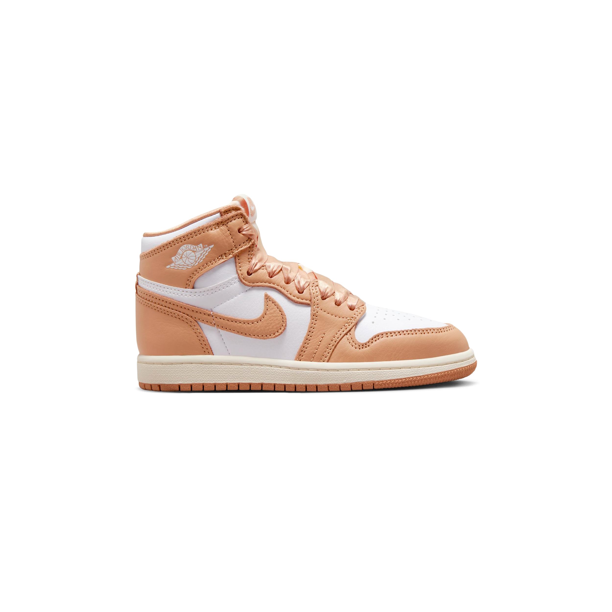 Jordan Little Kid's 1 Retro High OG Praline/White-Sail (FN6621 201) - 11.5