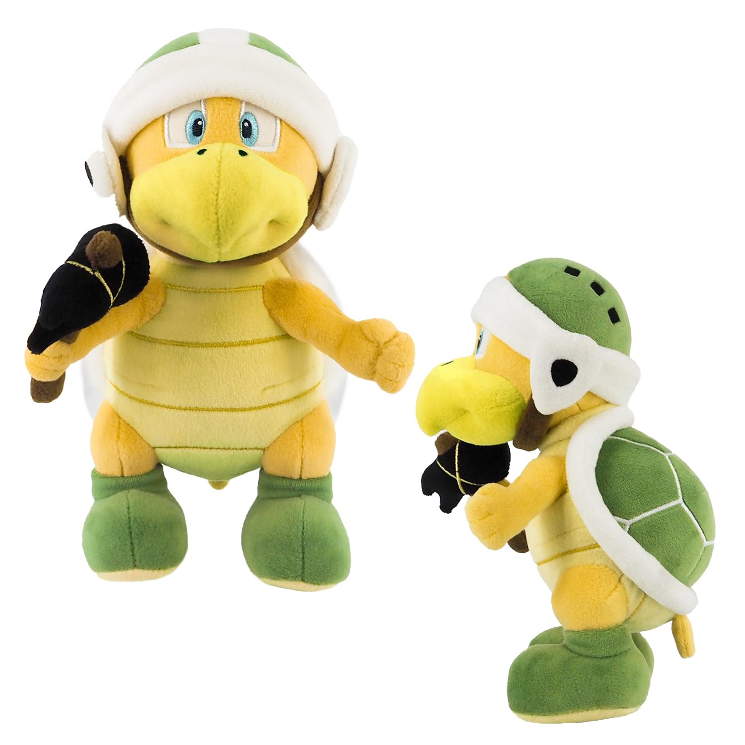 Together Plus Hammer Koopa Plüschfigur 21cm - Kuschelweiche Nintendo Figur Kultcharakter