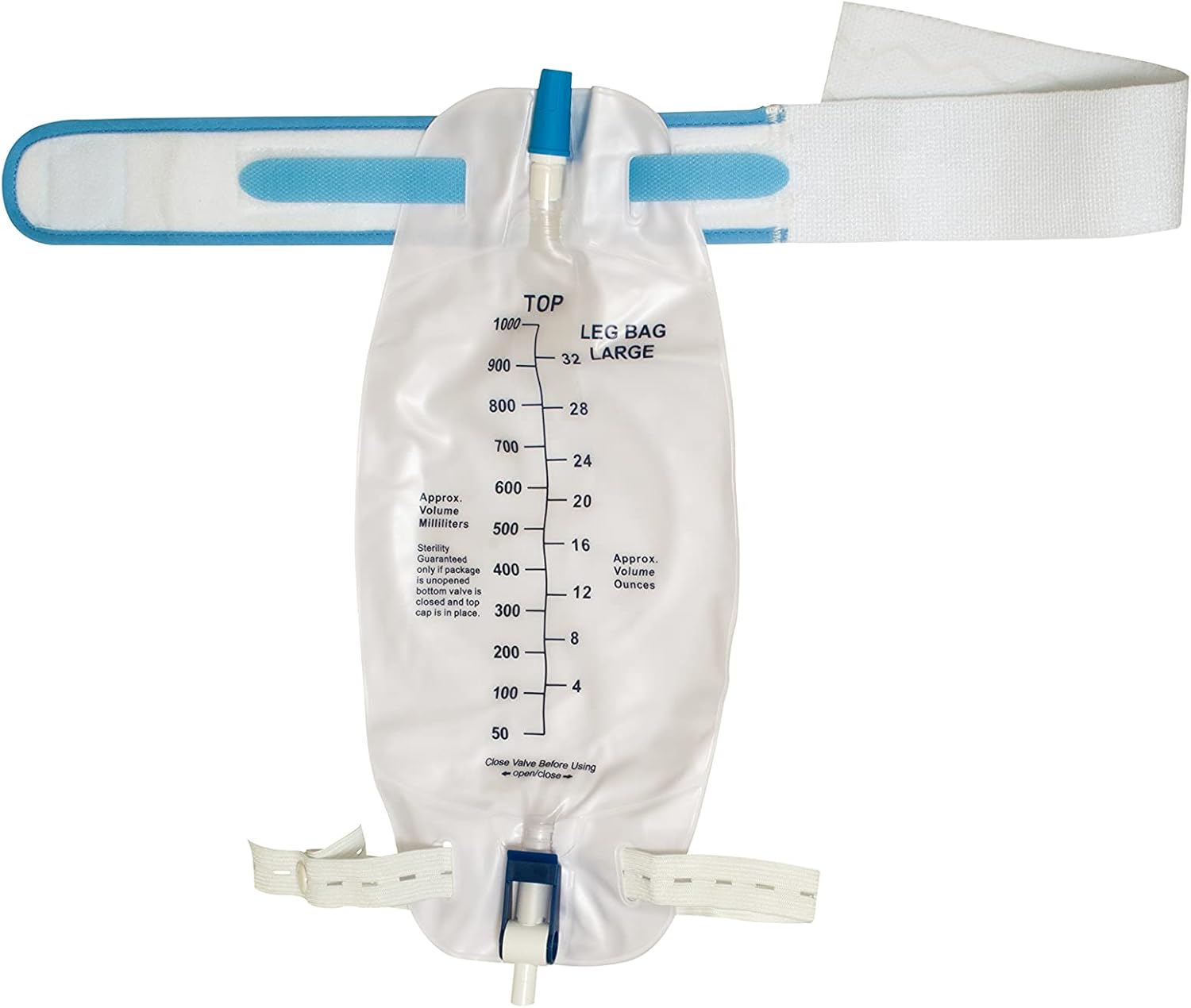 Buy 3 Pack ViDava Leg Bag Urinary Drainage Bag, 32 Oz with 18” Tubing