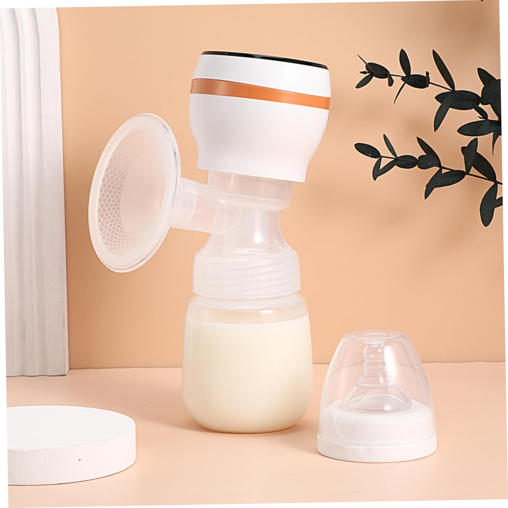 Tiralatte Elettrico Cordless Schermo Lcd, 4 Modalità, Bianco