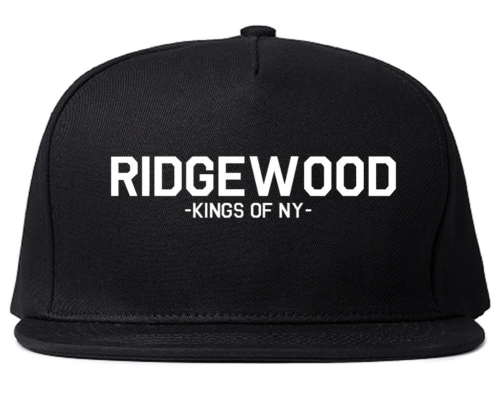 Kings Of NY Ridgewood Queens New York Mens Snapback Hat Black