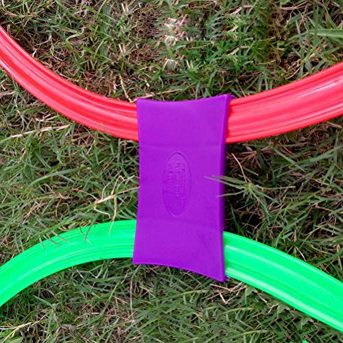 Uyuke Hopscotch Ring Game Toys Mehrfarbige Kunststoffringe und Anschlüsse Indoor- oder Outdoor-Spiele – Bild 6