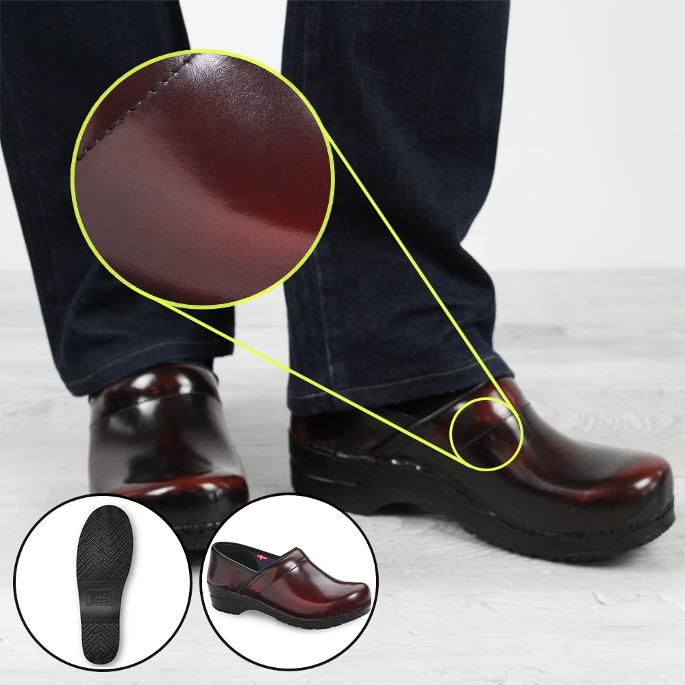 Sanita Pro Cabrio Professional Clogs for Men - Arch Support Durable Closed-Back Slip-On Shoes product thumbnail 4