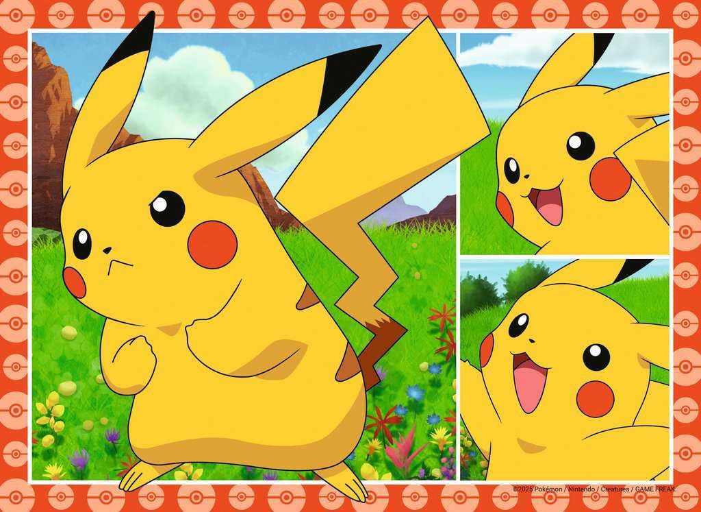 Ravensburger Lot De 2 Puzzles Pokémon – 24 Pièces Chacun – Pikachu Et Ses Amis – Dès 4 Ans – Posters Inclus – Qualité FSC