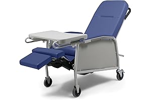 Lumex Hospital Recliner Chairs with Wheels for Enhanced Home Comfort