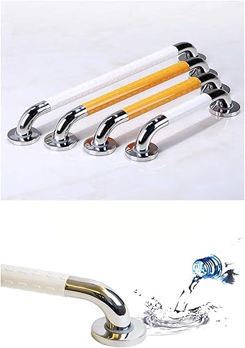 Miniatura 2 de Safety Grab Bars Handle Safety Support Hand Rails Grab Bar for and Shower-15 19 23 27 31inch White and Yellow Safety Stainless Steel Handle Elderly