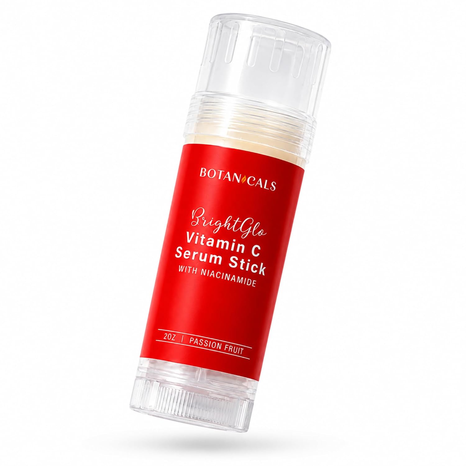 Botanicals BrightGlo Vitamin C Serum Stick with Niacinamide, Glow-Boosting Face Moisturizer Stick for Radiant-Looking Skin Mess-Free Skincare for Daily Use Passion Fruit – 2 oz