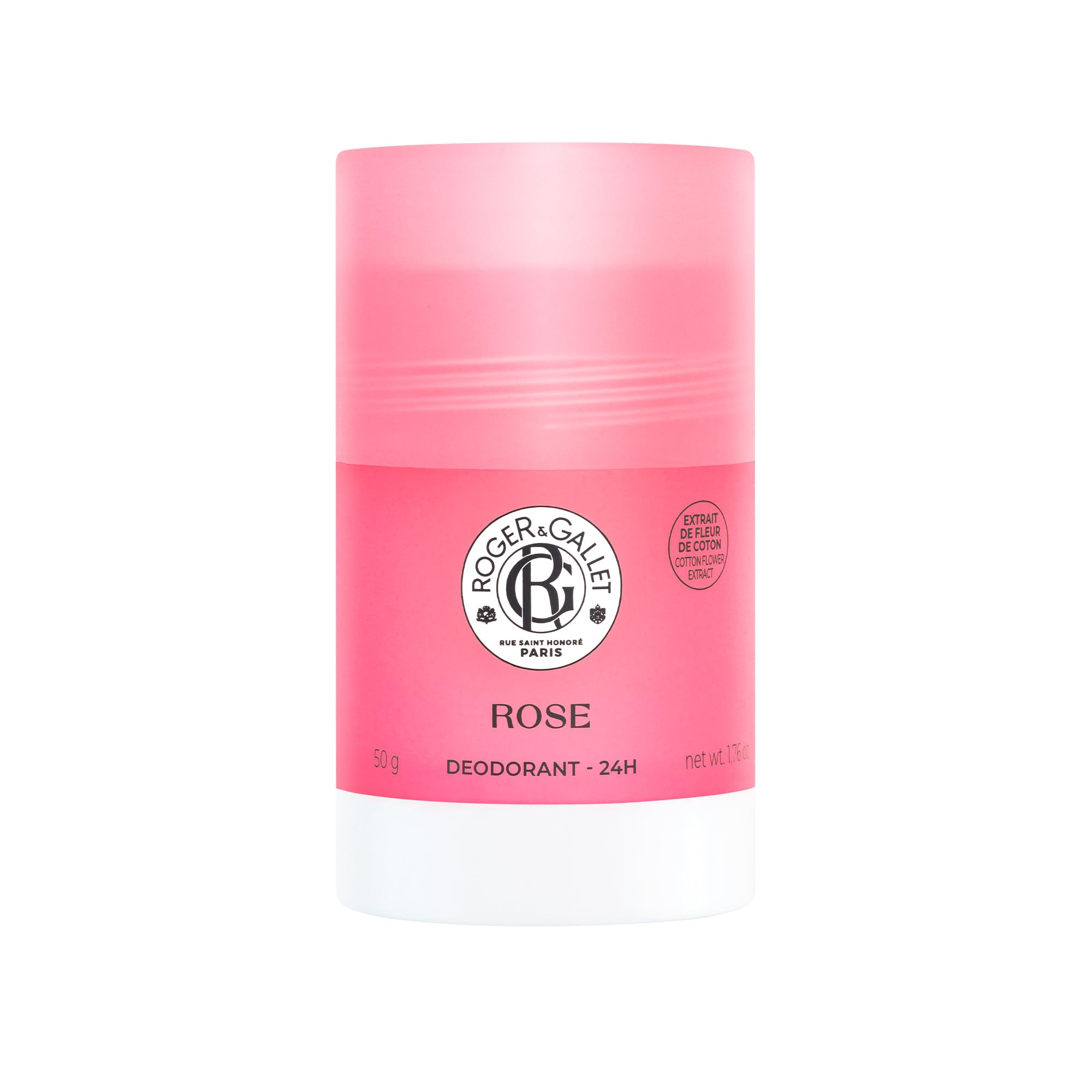 ROGER & GALLET Rose Roll-On Deodorant, 50 g