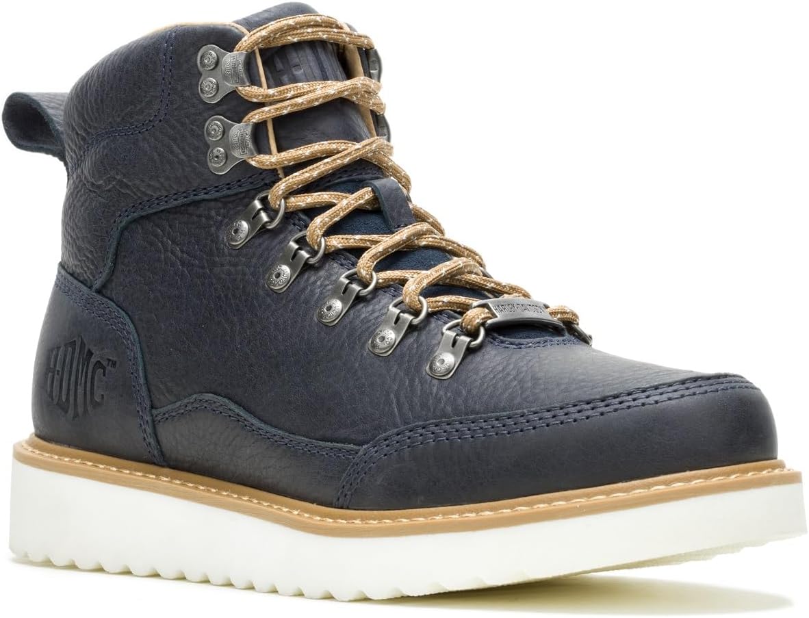 Harley-Davidson Footwear Mens Salter Casual Boots Ankle - Black