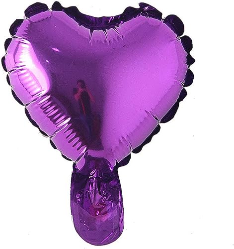 Miniatura 7 de 5 unids/lote Mini globos de papel de aluminio con forma de corazón de estrella de 5 pulgadas, globos inflables para boda, cumpleaños, baby shower, 5