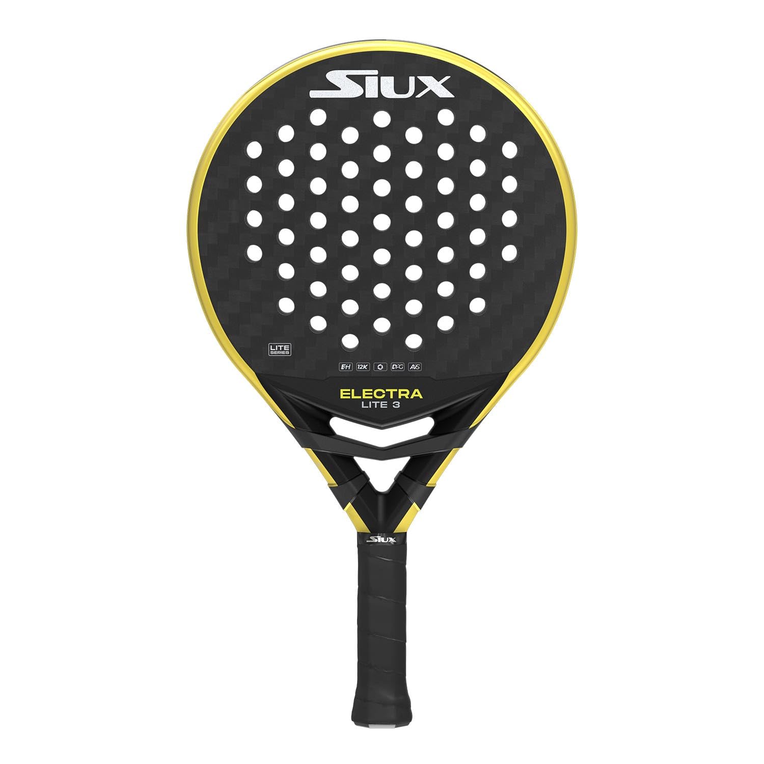 Siux - Pala de Pádel Electra Lite 3 Nivel avanzado Forma híbrida - Potencia con Mucho Control