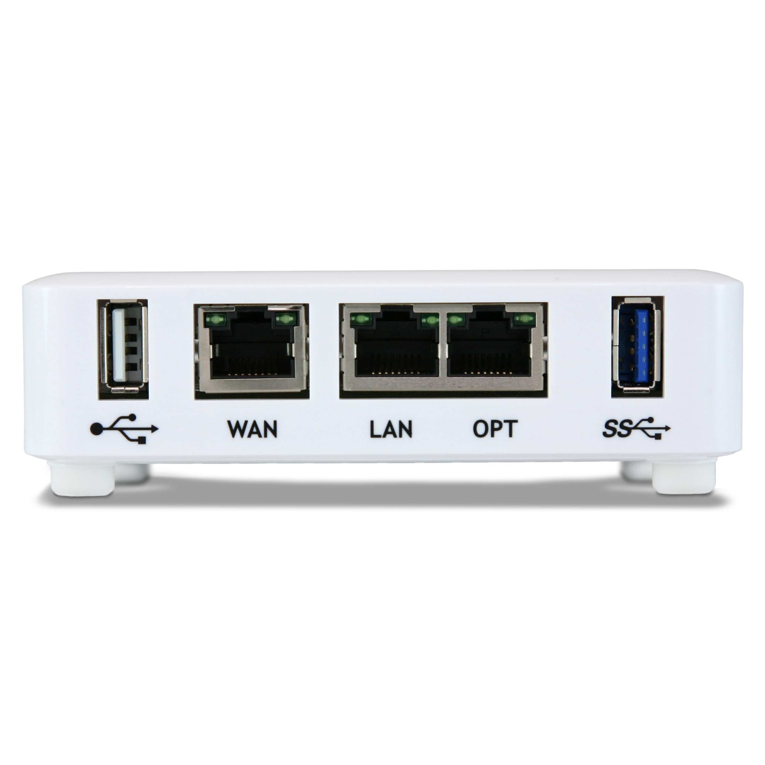 Netgate 1100 - PfSense+ Security Gateway - Firewall VPN Router - CPU Dual Core ARM Cortex-A53 - RAM 1 GB DDR4 - Speicher 8 GB eMMC - 3x 1GbE - WAN/LAN/OPT - EU Power Adapter